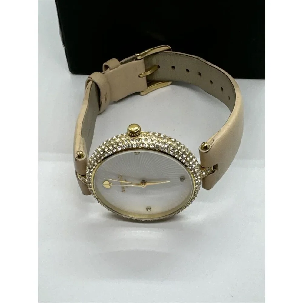 Kate Spade New York Eldridge KSW1013 Women's Leather Analog Dial Watch JNA153